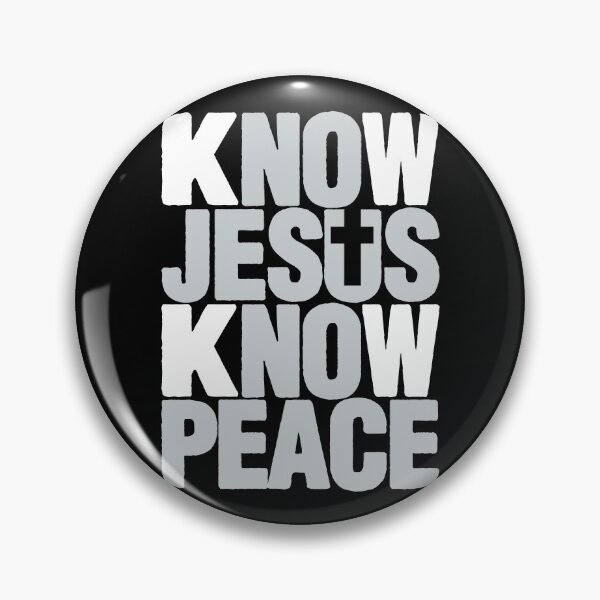 Item preview, Know Jesus Know Peace designed and sold by plushism.