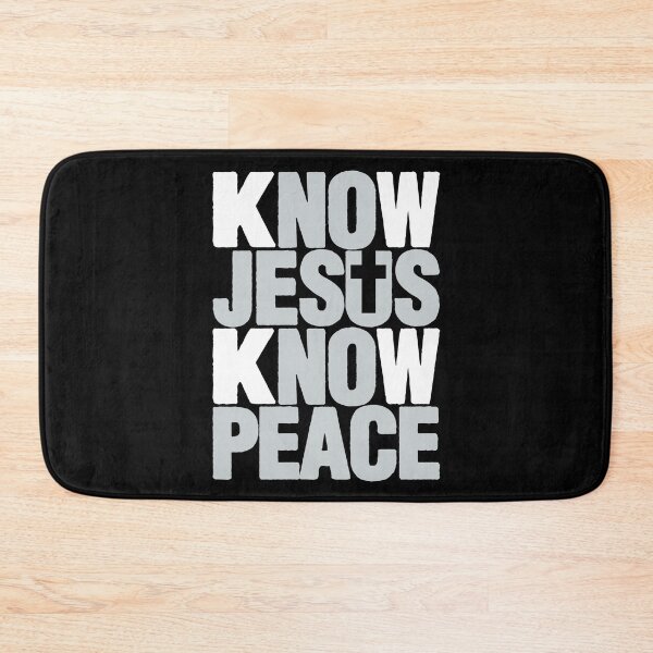 Item preview, Know Jesus Know Peace designed and sold by plushism.
