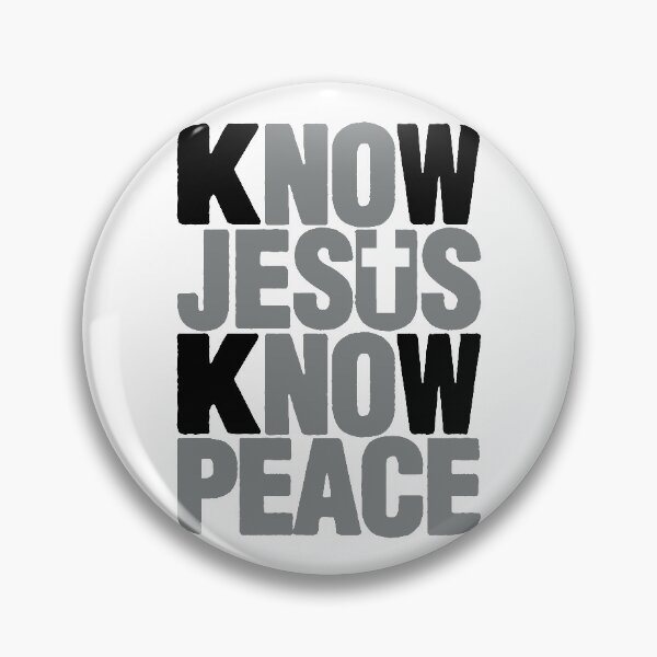 Item preview, Know Jesus Know Peace designed and sold by plushism.