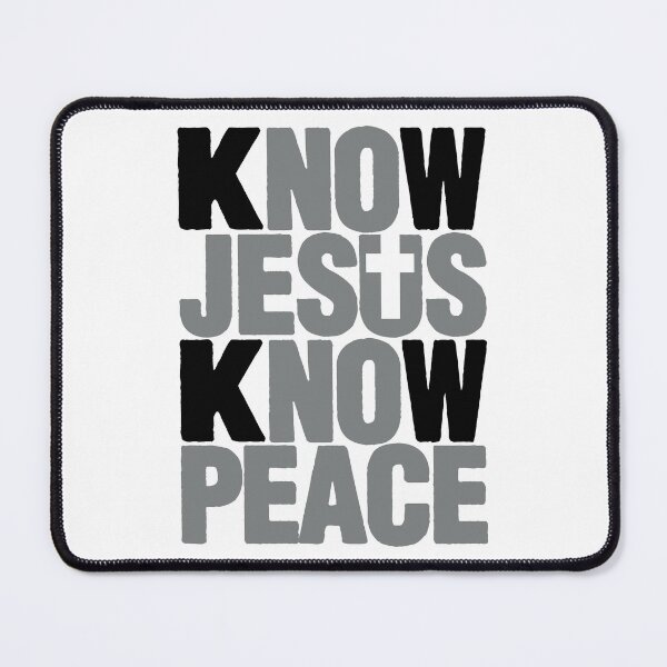 Item preview, Know Jesus Know Peace designed and sold by plushism.