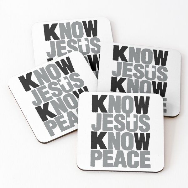 Item preview, Know Jesus Know Peace designed and sold by plushism.