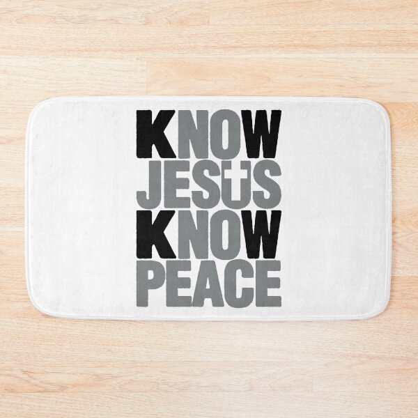 Item preview, Know Jesus Know Peace designed and sold by plushism.