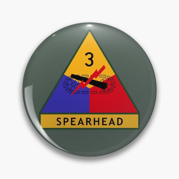 Item preview, 3rd Armored Division (United States) designed and sold by wordwidesymbols.