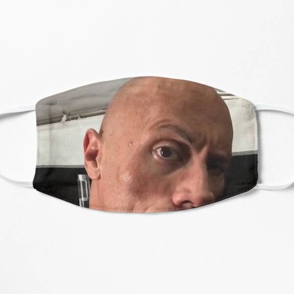 The rock Dwayne Johnson with the sus mask  Really funny memes, Some funny  videos, Funny dude