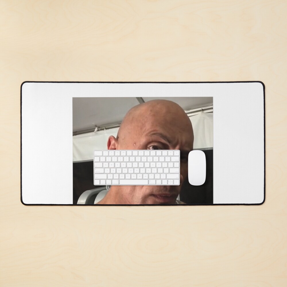 Dwayne The Rock Johnson eyebrow raise meme Mouse Pads sold by Barefoot  Praise, SKU 24433061