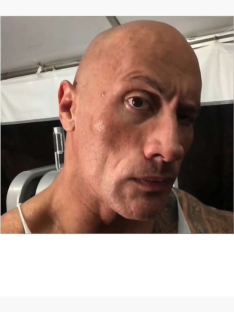 Image tagged in dwayne johnson eyebrow raise,corrupt irl the rock eyebrow -  Imgflip