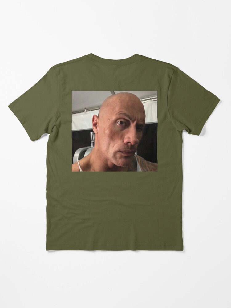 Dwayne The Rock Johnson sobrancelha levantar meme T-Shirt T-Shirt senhora  roupas moda mulher blusa 2023