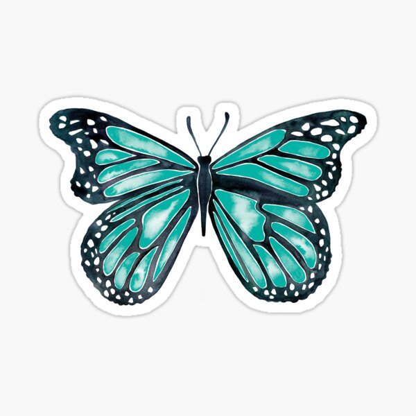 Item preview, Turquoise Butterfly designed and sold by Cat Coquillette.