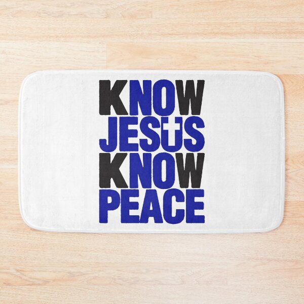 Item preview, Know Jesus Know Peace designed and sold by plushism.