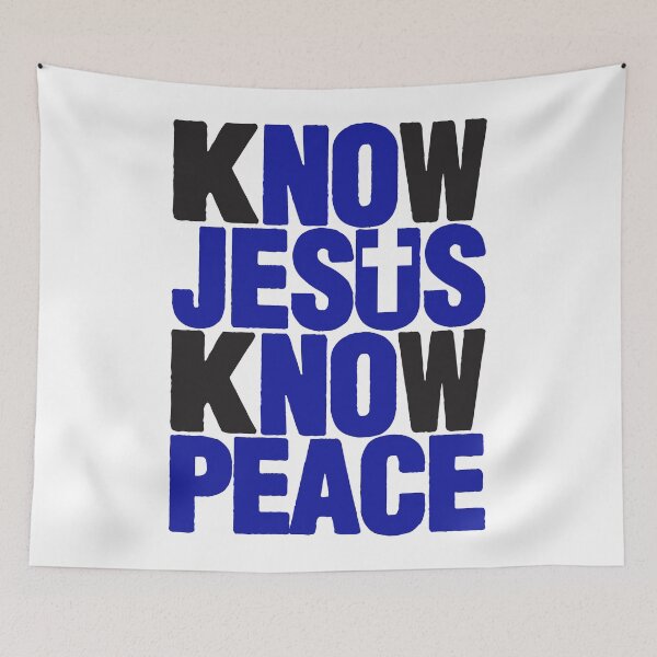 Item preview, Know Jesus Know Peace designed and sold by plushism.