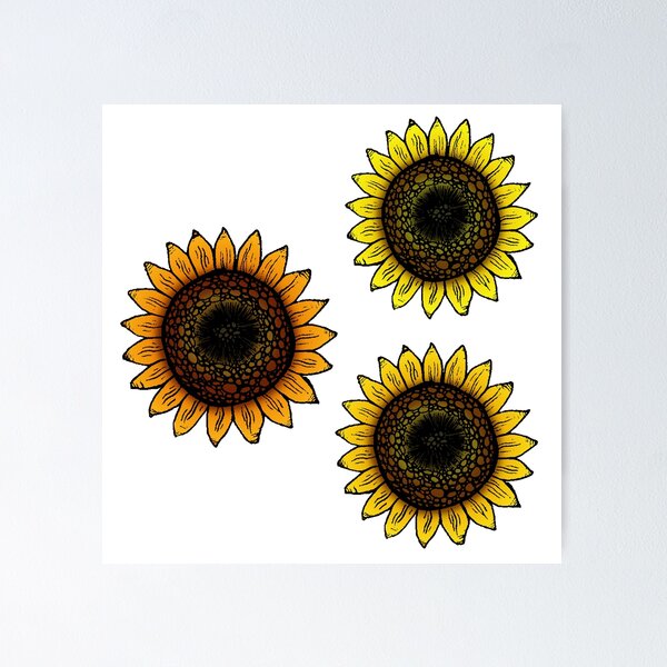 Item preview, Sunflowers 1 designed and sold by tomeidlsoup.
