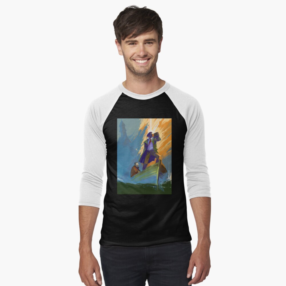 Artikel-Vorschau von Baseballshirt mit 3/4-Arm, designt und verkauft von queenio.