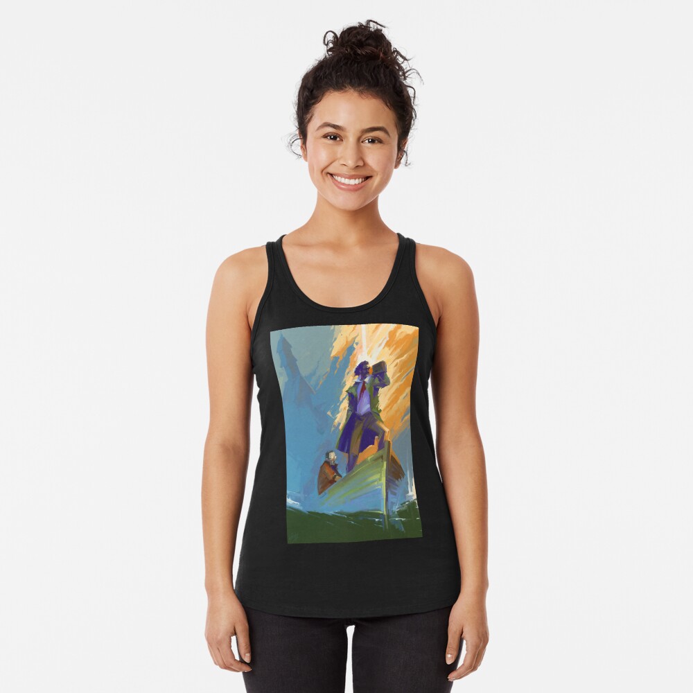 Artikel-Vorschau von Racerback Tank Top, designt und verkauft von queenio.