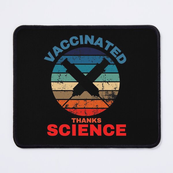 Item preview, Vaccinated Thanks Science designed and sold by CarolynLee45.