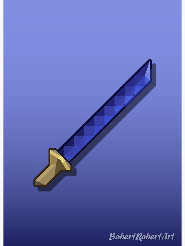 Terraria Muramasa Sword Design Art Board Print for Sale by BobertRobertArt