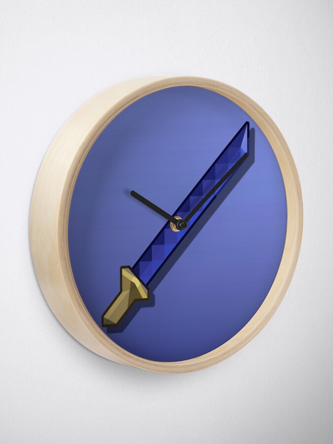 Terraria Muramasa Sword Design Clock for Sale by BobertRobertArt