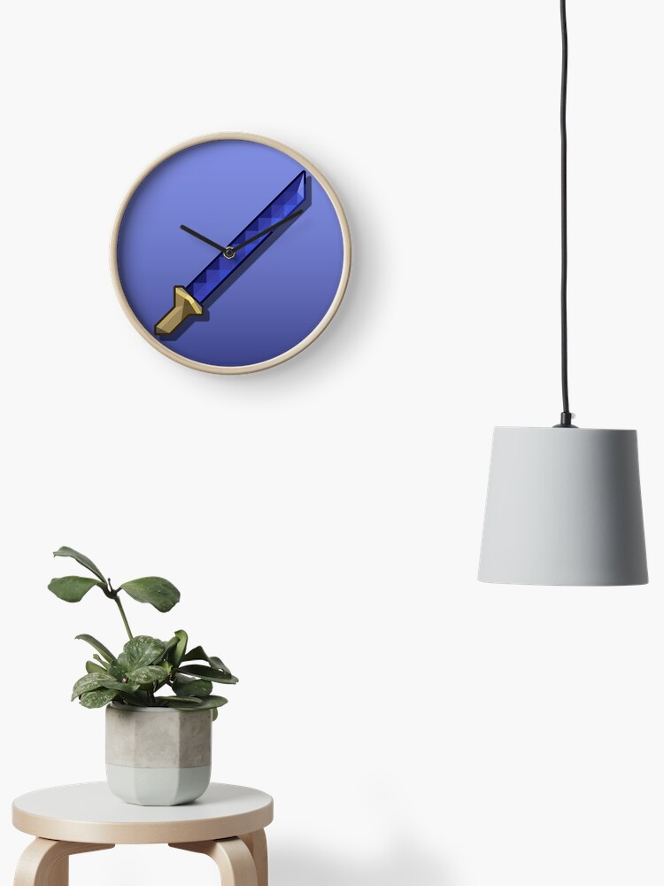 Terraria Muramasa Sword Design Clock for Sale by BobertRobertArt