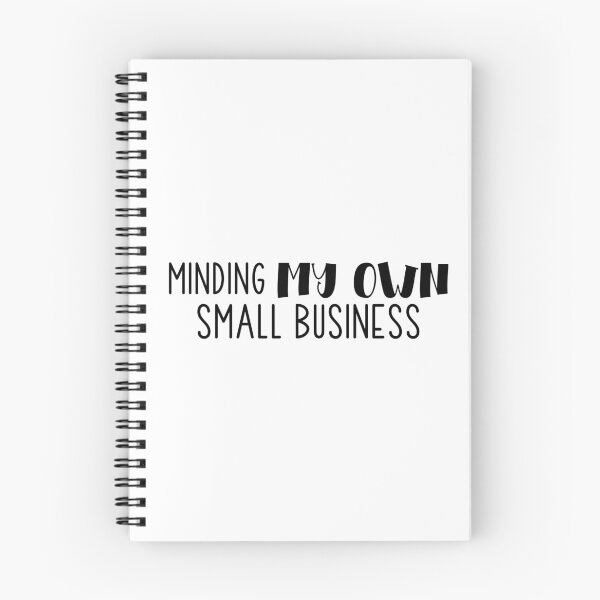 Item preview, Minding My Own Small Business designed and sold by miraipa.