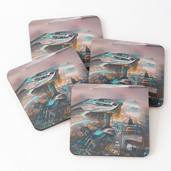 Item preview, Impression of a Futuristic City designed and sold by Arkneer.