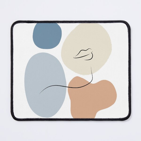 Item preview, Her - Abstract shapes with soft colours designed and sold by MDRNHOME.