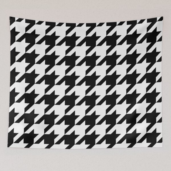 Item preview, Hound tooth Pattern Black White designed and sold by Joricherry.