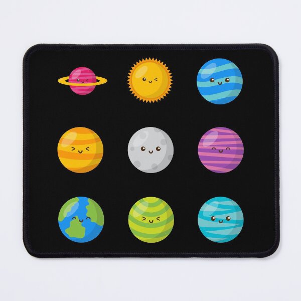 Item preview, Kawaii Planets Sticker Pack designed and sold by PinkPerfect.