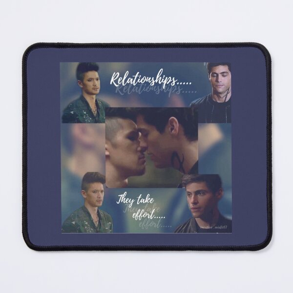 Item preview, Malec: Relationship, they take effort. designed and sold by BeCreativeArts.