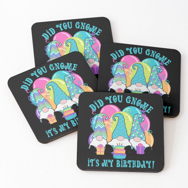 Item preview, Birthday Gnomes 3 Nordic Gnomes Did You Gnome it's my Birthday? designed and sold by funnytshirtemp.