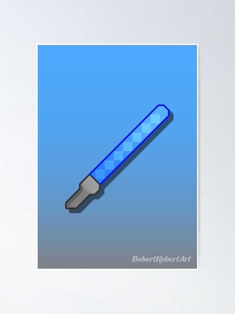 Terraria Muramasa Sword Design Sticker for Sale by BobertRobertArt