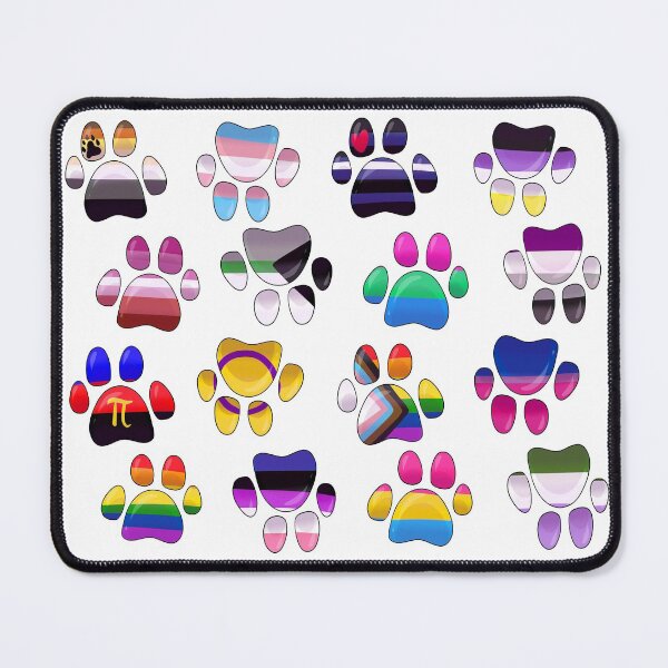 Item preview, Paw pride flags designed and sold by mangajag.