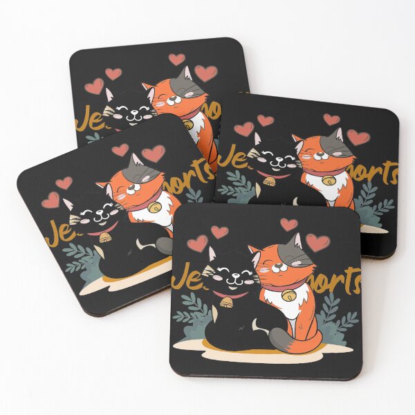 Item preview, Copy of Jean and Jorts meow love designed and sold by RIDA LOUCHACHHA.