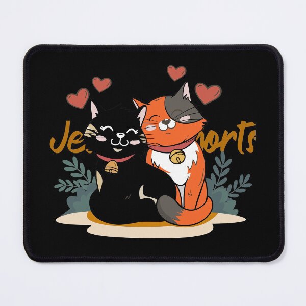 Item preview, Copy of Jean and Jorts meow love designed and sold by RIDA LOUCHACHHA.
