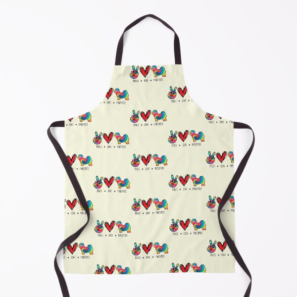 Item preview, Maltipoo Dog Tie  Dye Peace Love Dog Mom  designed and sold by rafaeltto.