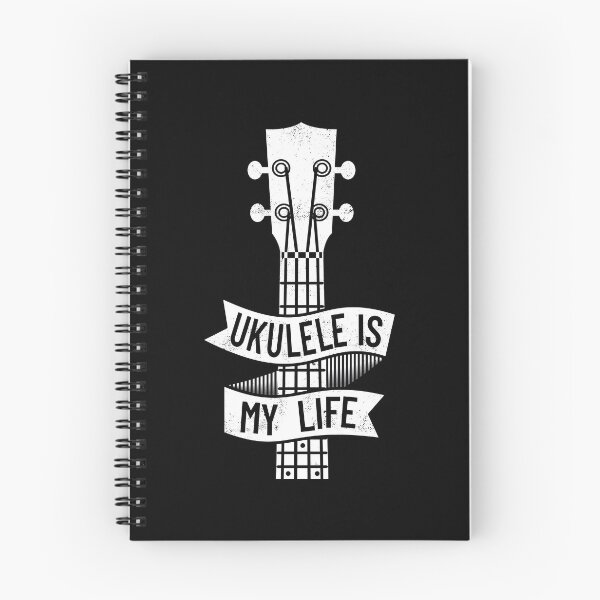 Item preview, Ukulele is My Life Ukulele Headstock Dark Theme designed and sold by nightsworthy.