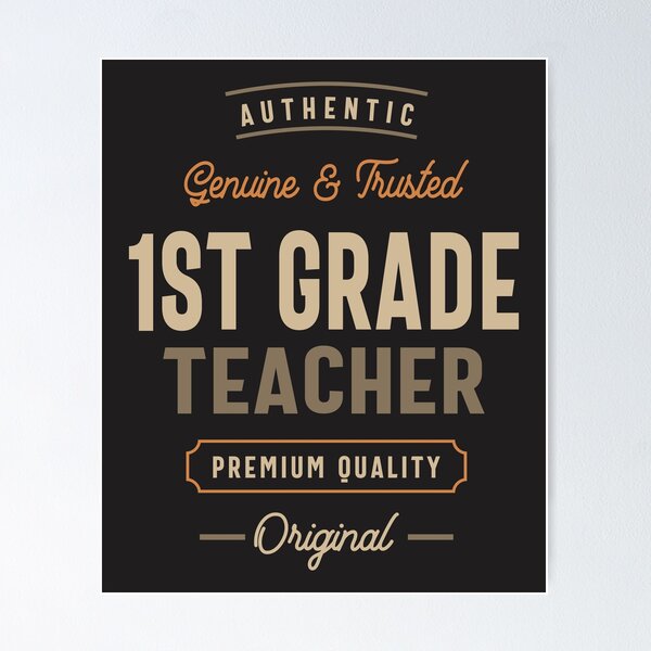 Item preview, Funny 1st Grade Teacher Job Occupation  designed and sold by cidolopez.