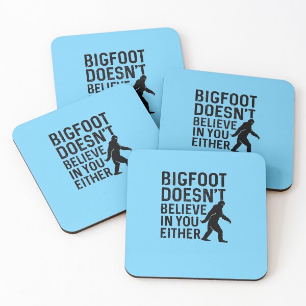 Item preview, Bigfoot doesn&x27;t believe in you either  Sticker designed and sold by LennartRadtke.