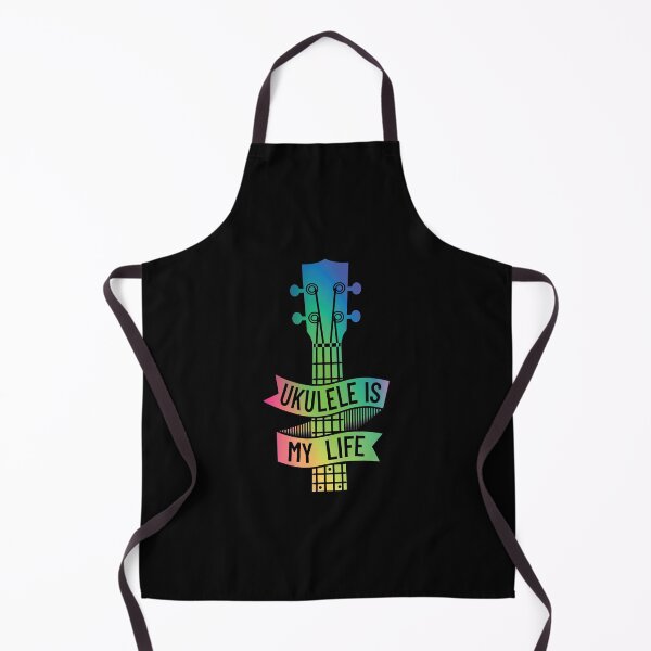 Item preview, Ukulele is My Life Ukulele Headstock Colorful Theme designed and sold by nightsworthy.