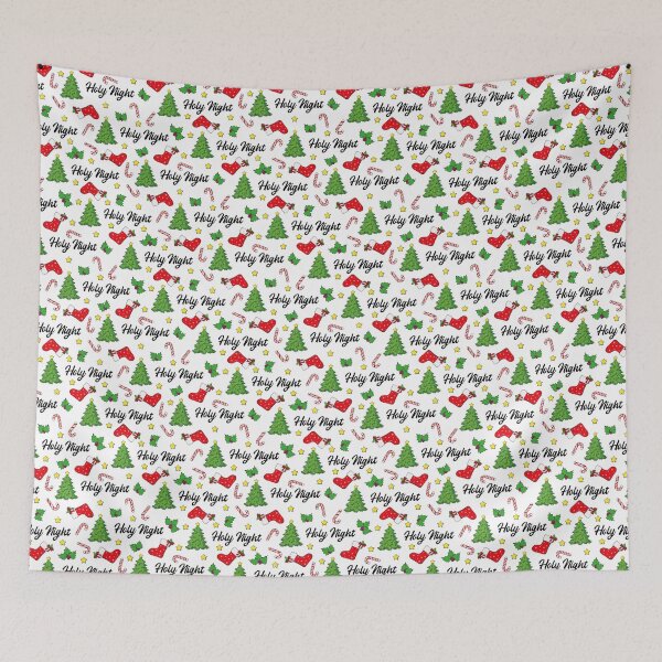 Item preview, Christmas Tree, Stocking, Holly, Stars, Candy Cane designed and sold by Typography & Streetwear.