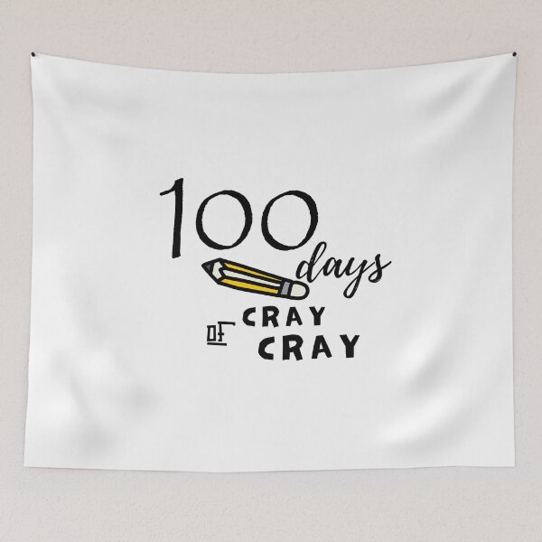 Item preview, 100 Days of Cray Cray shirt designed and sold by miraipa.