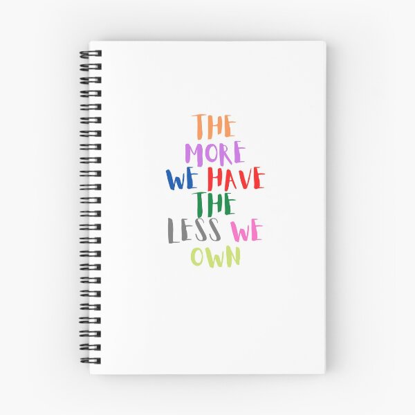 Item preview, The more we have the less we own (color words) designed and sold by storeAN.