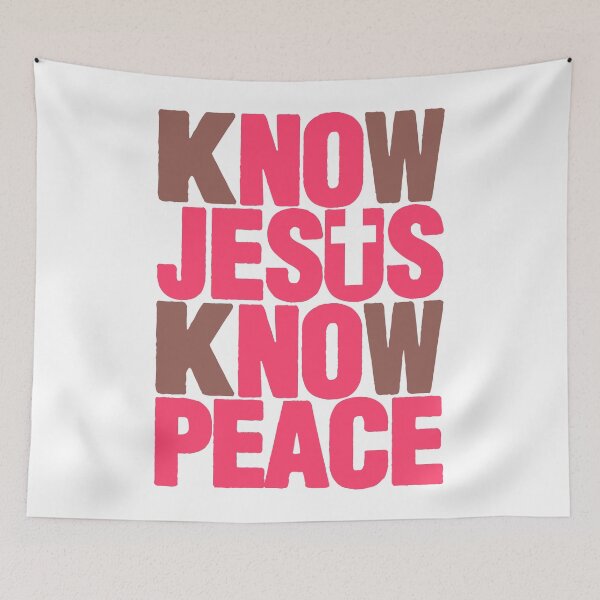 Item preview, Know Jesus Know Peace designed and sold by plushism.