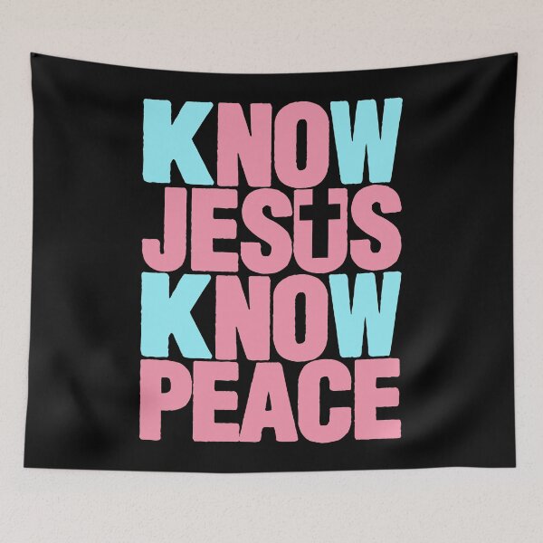 Item preview, Know Jesus Know Peace designed and sold by plushism.