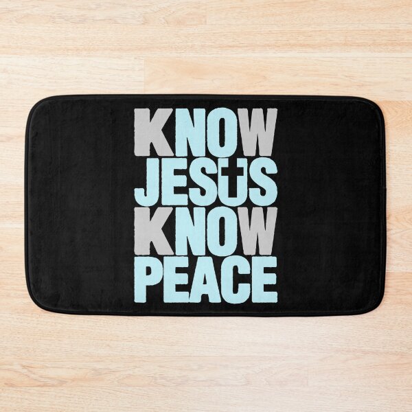 Item preview, Know Jesus Know Peace designed and sold by plushism.