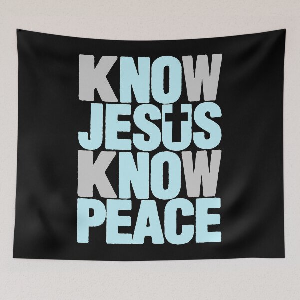 Item preview, Know Jesus Know Peace designed and sold by plushism.