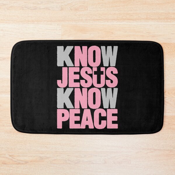 Item preview, Know Jesus Know Peace designed and sold by plushism.
