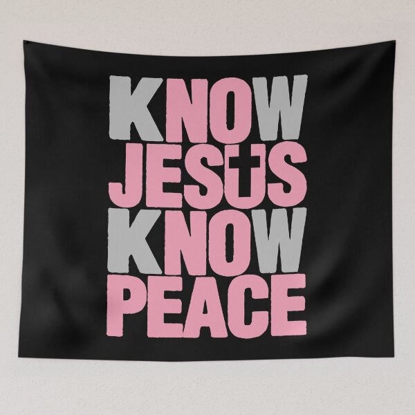 Item preview, Know Jesus Know Peace designed and sold by plushism.