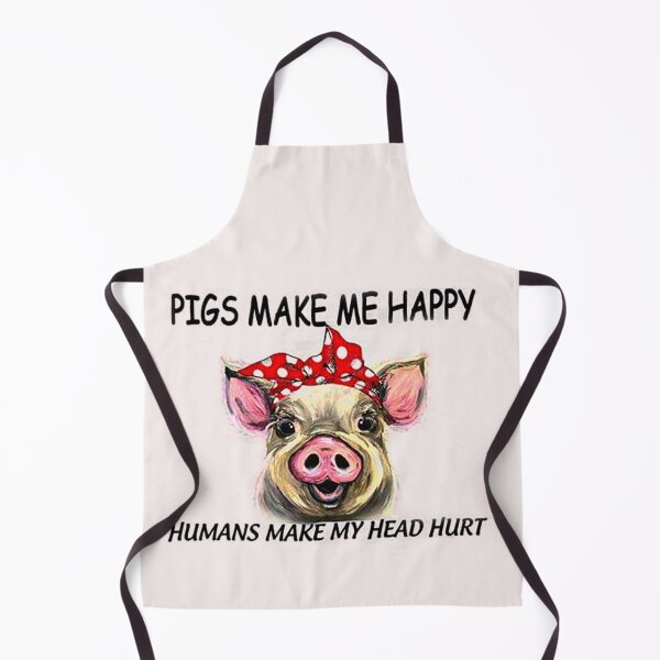 Item preview, Pigs Make Me Happy designed and sold by BeanxMax.