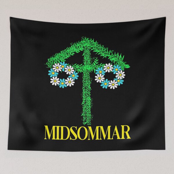 Item preview, Midsommar Midsummer Flowers Floral Pole Festival Midsommarstang designed and sold by funnytshirtemp.