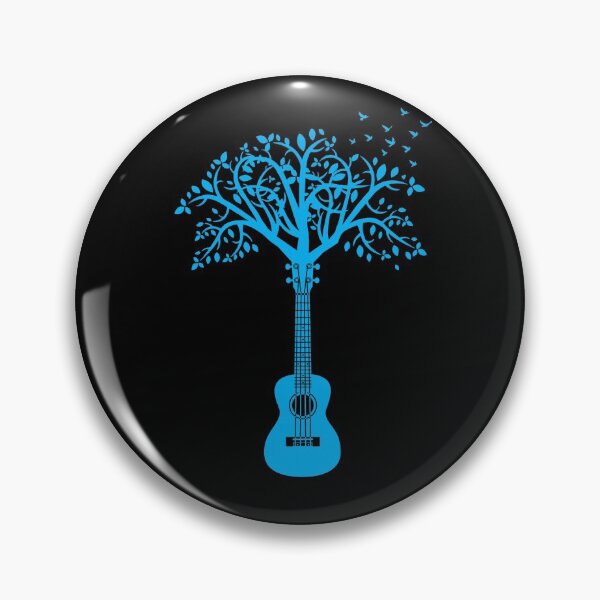 Item preview, Ukulele Tree Blue designed and sold by nightsworthy.