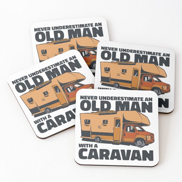 Item preview, Never Underestimate An Old Man With A Caravan designed and sold by solimangomaa.